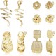 Pairs Clip On Drop Earrings Set Leaf Round Trapezoid Square Rectangle Geometric Clipon Earrings-Non Piercing Dangle Earrings Pairs Clip On Drop Earrings Set Leaf Round Trapezoid Square Rectangle Geometric Clipon Earrings-Non Piercing Dangle Earrings